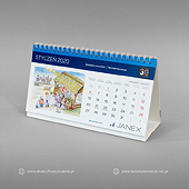 kalendarz biurkowy