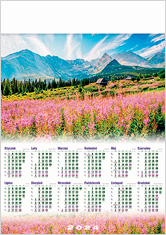 kalendarz planszowy A1 wzr 31