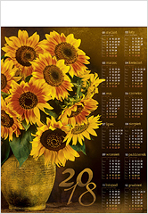 kalendarz planszowy B1 wzór 18