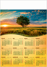 kalendarz planszowy A1 wzór 26