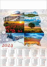 kalendarz planszowy A1 wzór 34