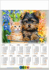 kalendarz planszowy A1 wzór 35