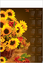 kalendarz planszowy B1 wzór 14