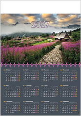 kalendarz planszowy B1 wz�r 9