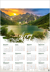 kalendarz planszowy B1 wz�r 10