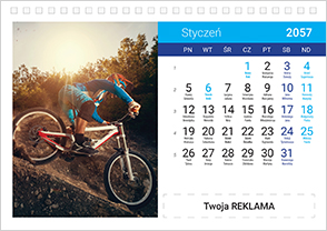 kalendarz biurkowy