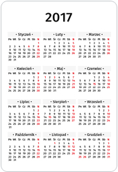 kalendarium listkowe 10