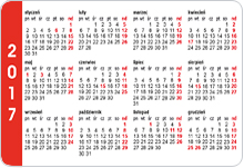 kalendarium listkowe 1